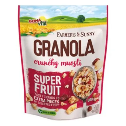 Granola křupavé müsli super fruit