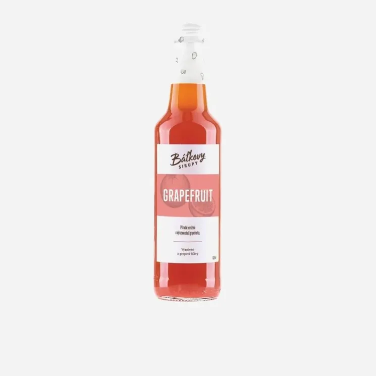 Grapefruitový sirup 12 x 500 ml