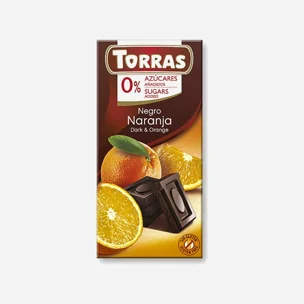Hořká čokoláda s pomerančem
