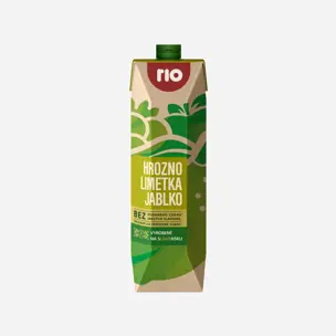 Hrozno, jablko a limetka 12 x 1000 ml