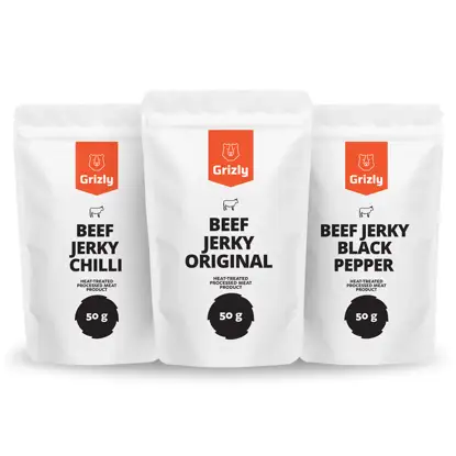 Jerky sušené hovězí maso pepř