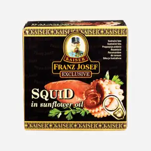 Kalamáry ve slunečnicovém oleji 6 x 80 g