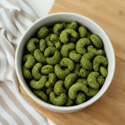 Kešu pražené matcha a zázvor 6 x 250 g