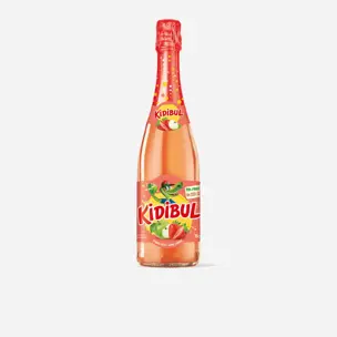 KIDIBUL Dětský šumivý nápoj - Jablko, Jahoda