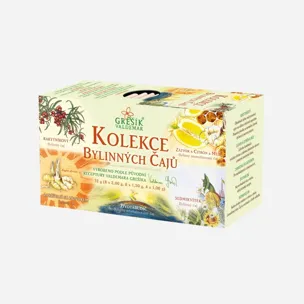 Kolekce bylinných čajů 5x4 sáčky