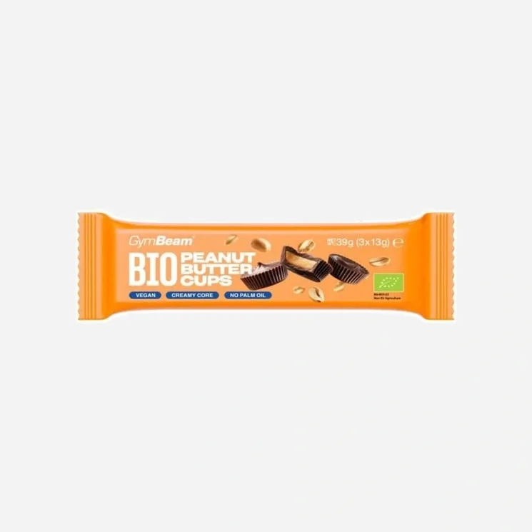 Košíčky s arašídovým máslem BIO