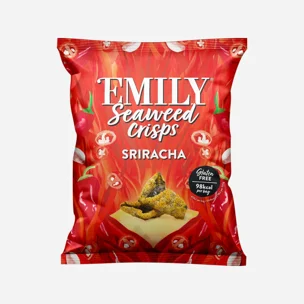 Křupavé mořské řasy sriracha