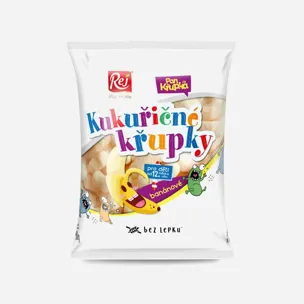 Křupky kukuřičné banánové