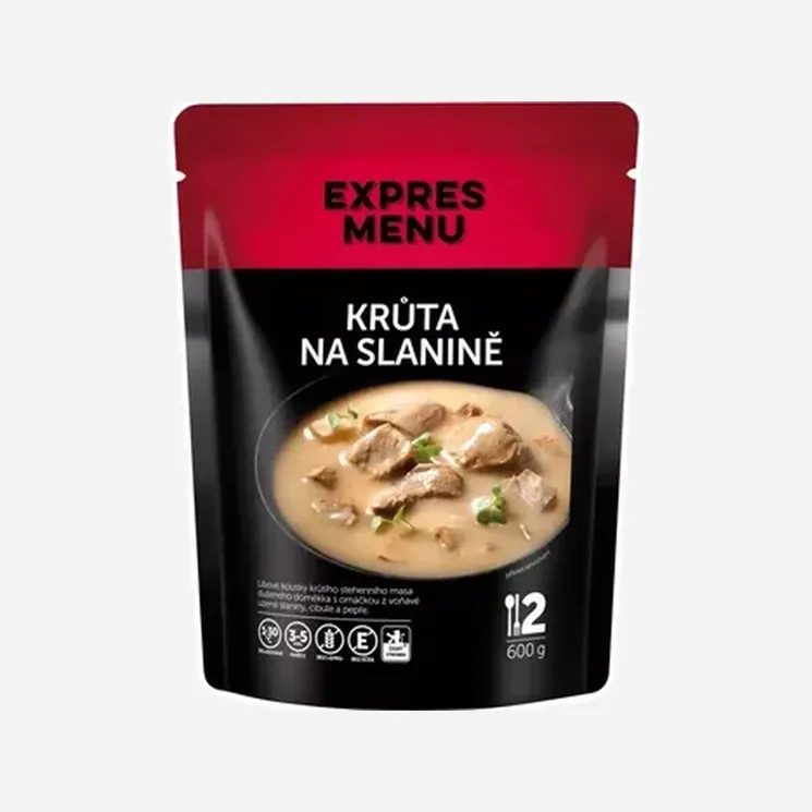 Krůta na slanině