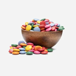 Lentilky s přírodními barvivy 6 x 250 g