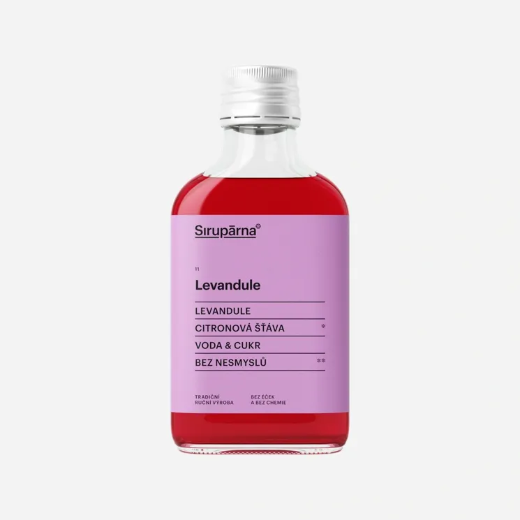 Levandulový sirup