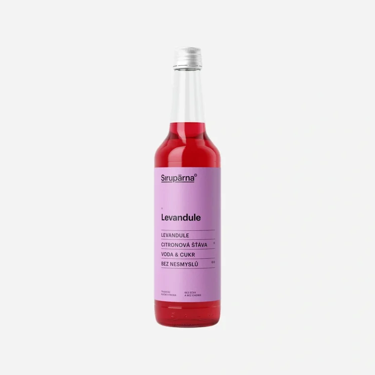 Levandulový sirup