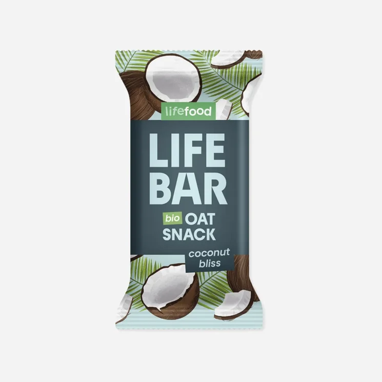 Lifebar Oat snack kokosový BIO