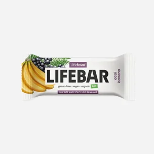 Lifebar Tyčinka acai s banánem raw BIO 12 x 40 g