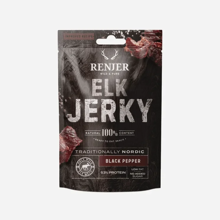 Losí jerky s černým pepřem 6 x 25 g