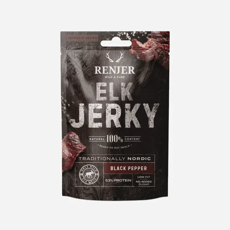 Losí jerky s černým pepřem
