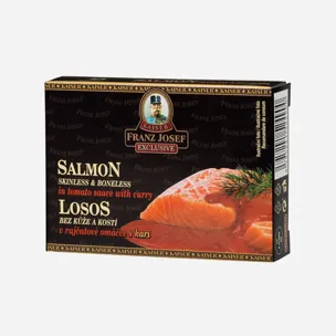 Losos v rajčatové omáčce s kari 6 x 110 g