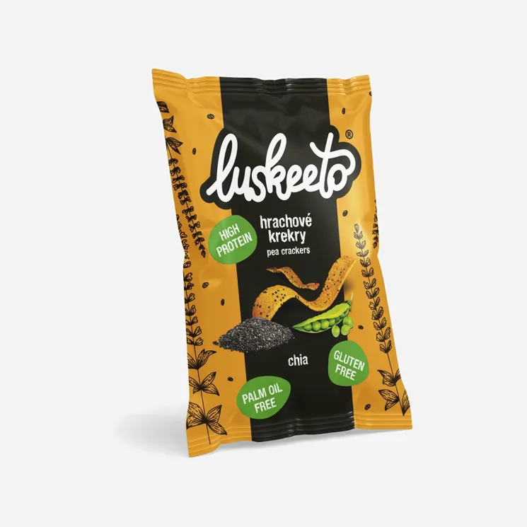 Luštěninové krekry s chia 6 x 40 g
