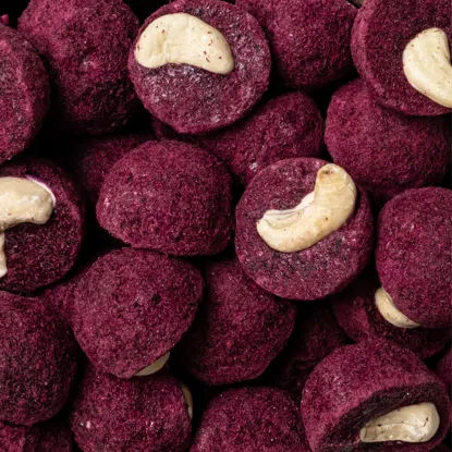 LYO borůvkové košíčky s kešu 5 x 125 g