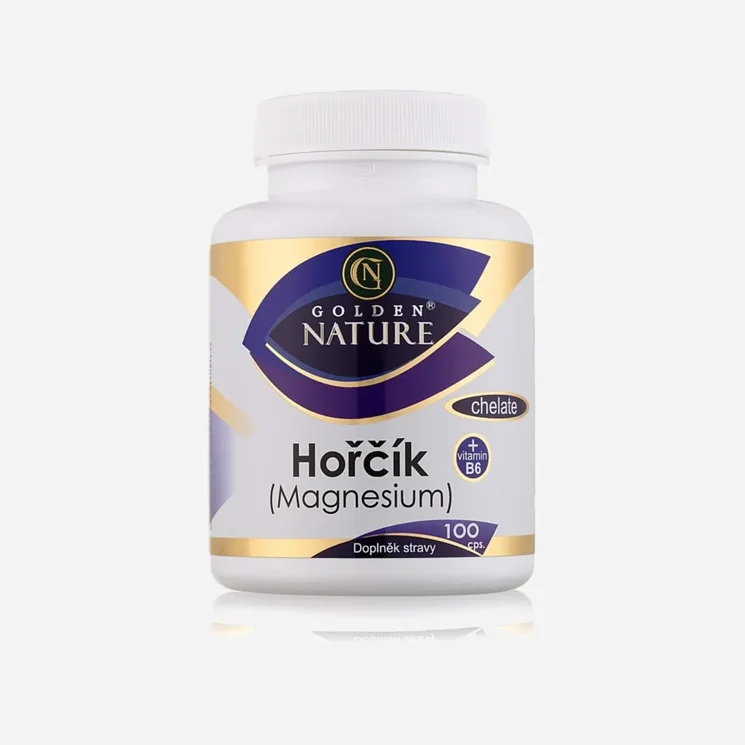 Magnesium (Hořčík) Chelate+Vitamin B6 100 tablet