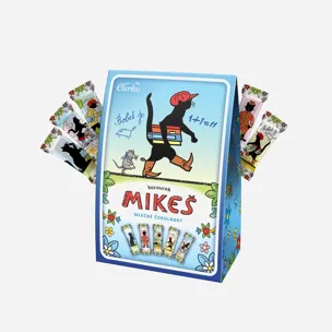Malé mléčné čokoládky Mikeš 6 x 125 g