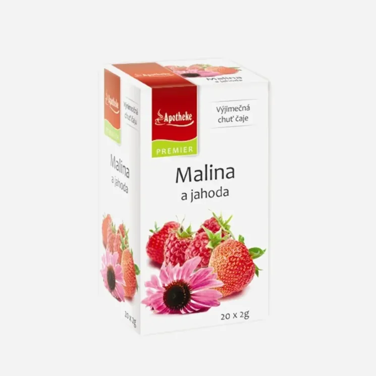 Malina a jahoda 6 x 40 g
