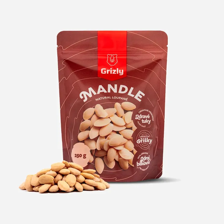 Mandle blanšírované 5 x 250 g