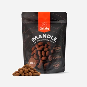Mandle v mléčné čokoládě a skořici
