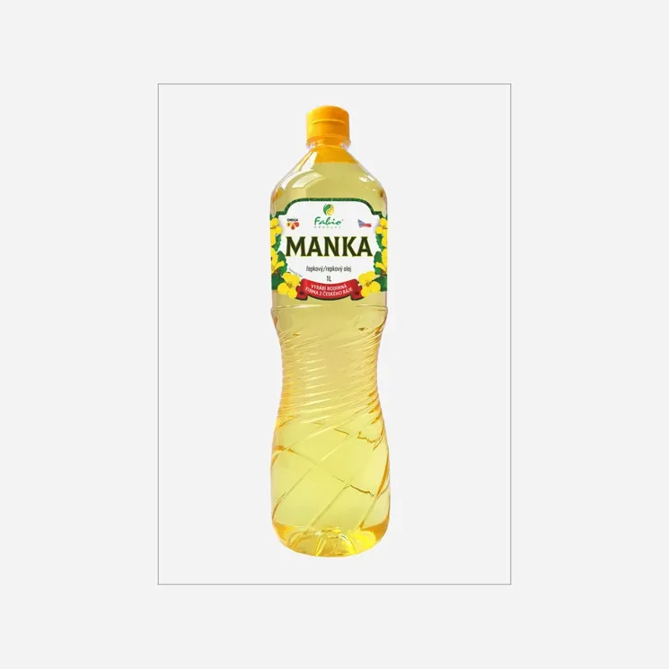 Manka Řepkový olej 12 x 1000 ml