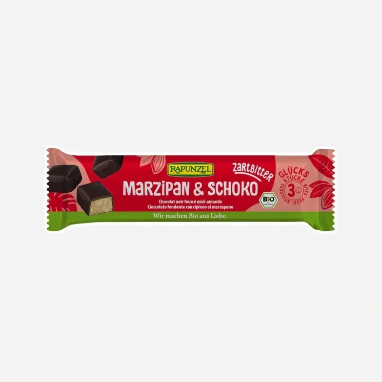 Marcipán v hořké čokoládě BIO 12 x 50 g