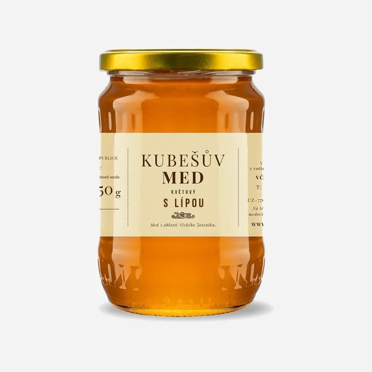 Med květový lesní s lípou 6 x 750 g