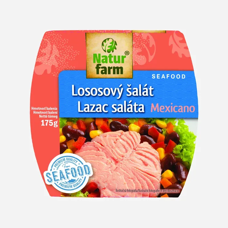 Mexický lososový salát 6 x 175 g