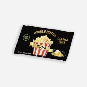 Mikrovlnný popcorn Premium Double Butter 5 x 90 g
