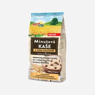 Minutová kaše s čoko kuličkami