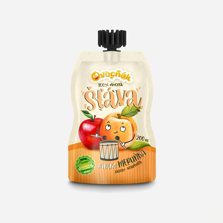 Mošt jablko a meruňka