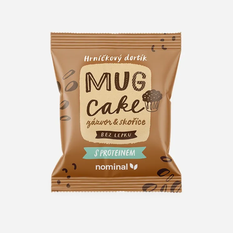 Mug Cake zázvor a skořice s proteinem