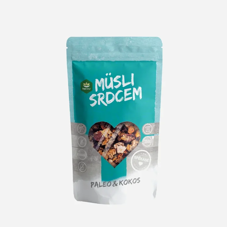Müsli srdcem paleo a kokos 6 x 350 g