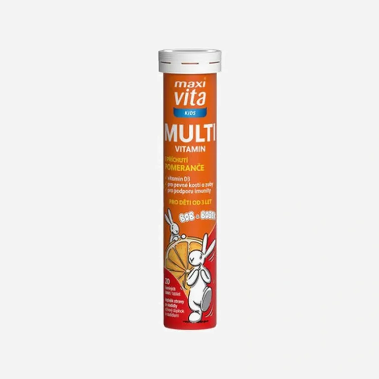 MV Bob a bobek Multivitamín 20 tablet