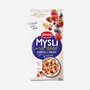 Mysli křupavé - Borůvky a maliny
