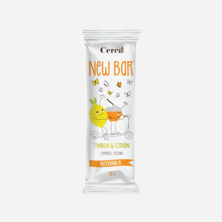 New bar tvaroh a citron 28 g