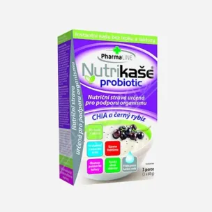 Nutrikaše probiotic CHIA a černý rybíz 6 x 180 g