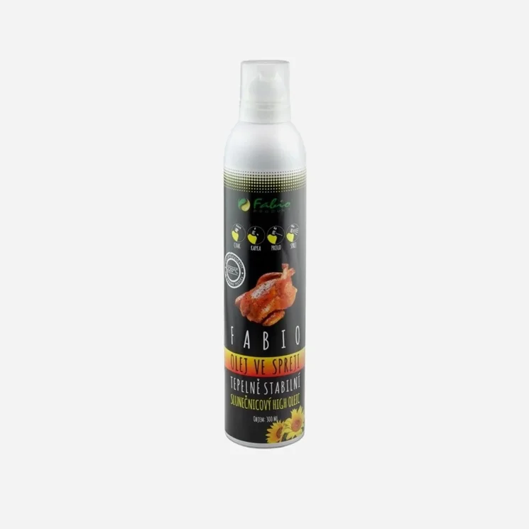 Olej ve spreji - tepelně stabilní 6 x 300 ml