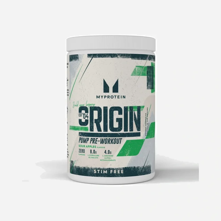 Origin Pre-Workout Stim Free Kyselé jablko