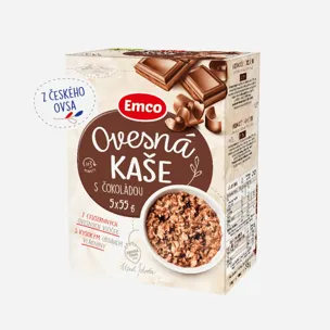 Ovesná kaše s čokoládou 5x55 g