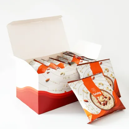 Ovesné kaše bílá čokoláda & jahoda 6 x 600 g