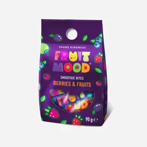 Ovocná svačinka Fruit Mood "MIX BERRIES & FRUITS" 12 x 90 g