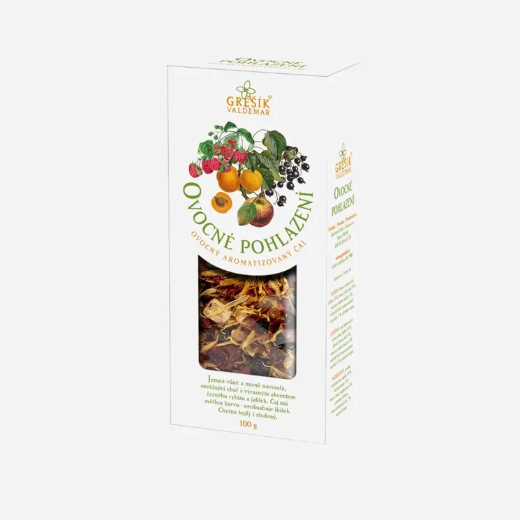 Ovocné pohlazení sypaný ovocný čaj 6 x 100 g