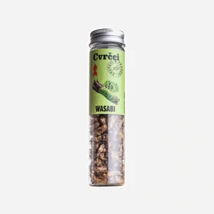 Páliví křupaví a pražení cvrčci - Wasabi