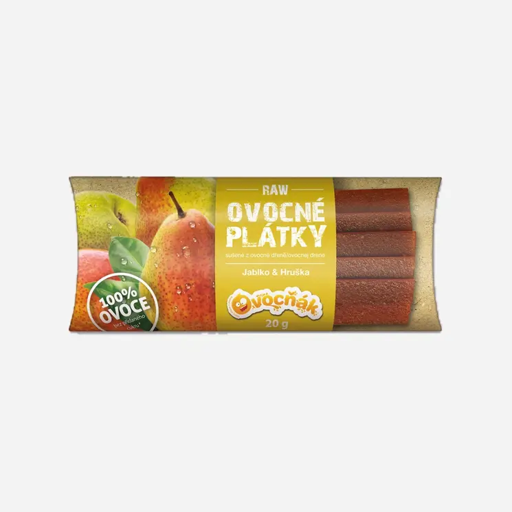 Plátky jablko - hruška
