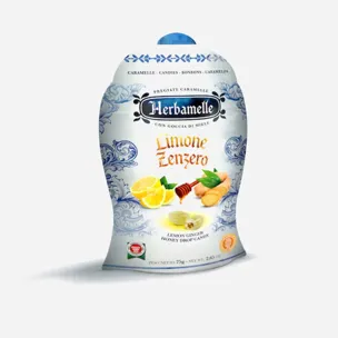 plněné bonbony citron - zázvor 6 x 75 g
